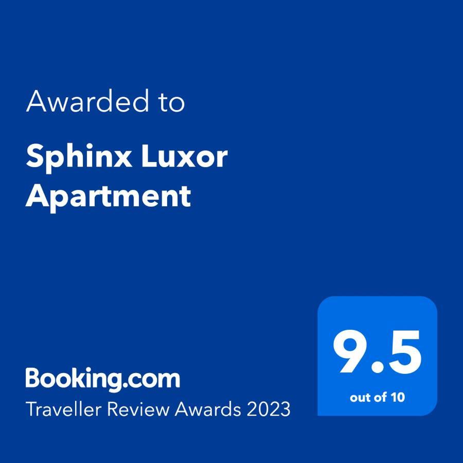 Sphinx Luxor Apartment Exteriér fotografie
